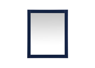 Aqua vanity mirror 30x36 inch in blue