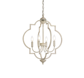 Sandara 4 lights pendant in weathered dove