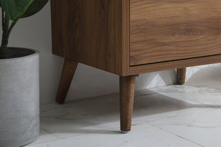 24 inch bathroom vanity in walnut brown