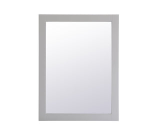 Aqua rectangle vanity mirror 27 inch in Grey