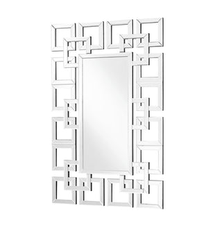 Sparkle 31.5 in. Contemporary Rectangle Mirror in Clear