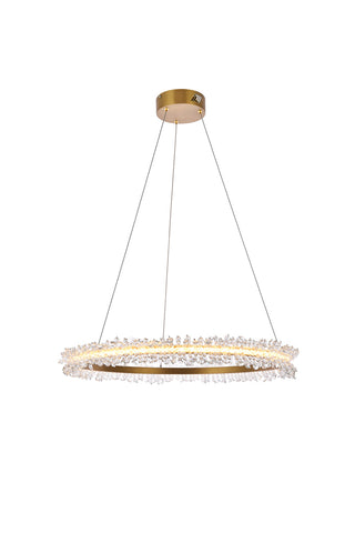 Laurel LED 26 inch Gold pendant