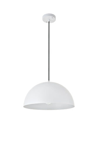 Forte 1 light White Pendant