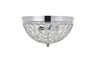 Taye 2 light Chrome Flush Mount