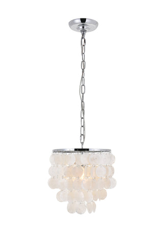 Selene 1 light Chrome Pendant