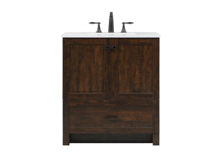 30 inch Single bathroom vanity in expresso