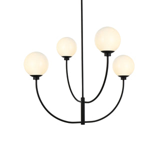 Nyomi 36 inch chandelier in Black