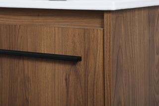 36 inch  Single Bathroom Vanity in Walnut Brown