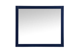 Aqua vanity mirror 42x36 inch in blue