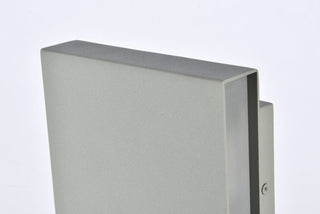 Raine Integrated LED wall sconce  in silver