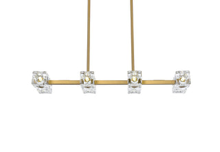 Lyra 30 inch Pendant Light in Satin Gold