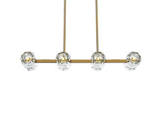 Eren 31 inch Pendant Light in Satin Gold