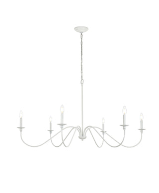 Rohan 48 inch chandelier in White