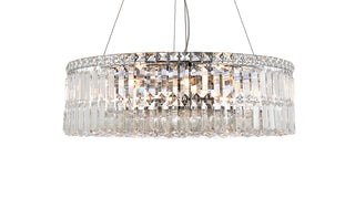 Maxime 12 light Chrome Chandelier Clear Royal Cut Crystal