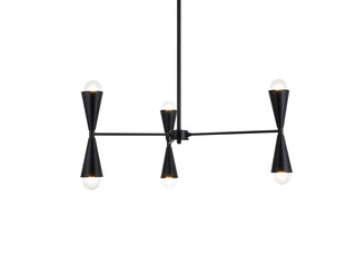 Cade 34 inch pendant in black