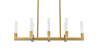 Noemi 42 inch Adjustable LED Pendant in Satin Gold