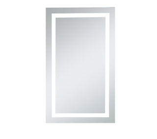 LED Hardwired Mirror Rectangle W24H40 Dimmable 5000K