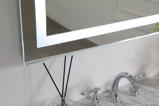 LED Hardwired Mirror Rectangle W24H40 Dimmable 5000K