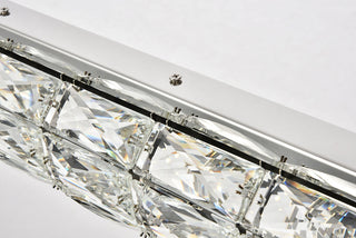 Valetta Integrated LED chip light Chrome Chandelier Clear Royal Cut Crystal