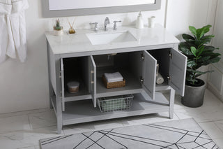 48 inch Single Bathroom Vanity in Grey