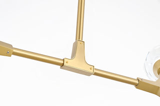 Zayne 4 Light Pendant in Gold