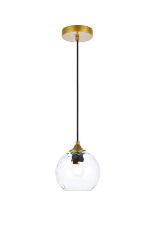 Cashel 6 inch brass pendant