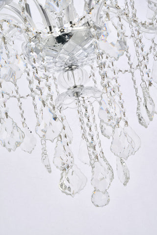 Verona 15 light Chrome Chandelier Clear Royal Cut Crystal