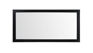 Aqua vanity mirror 72x36 inch in black