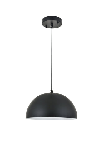 Forte 1 light black Pendant