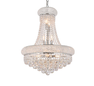 Primo 14 light Chrome Chandelier Clear Royal Cut Crystal