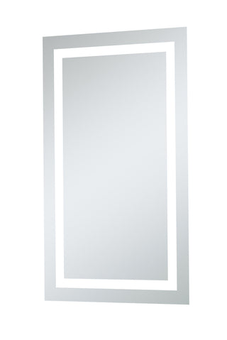 LED Hardwired Mirror Rectangle W24H40 Dimmable 5000K