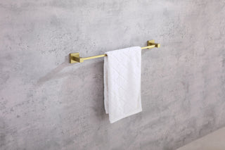 Isla 4-Piece Bathroom Hardware Set in Brushed Gold