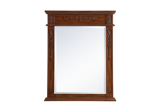 Wood frame mirror 28 inch x 36 inch in Teak