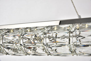 Valetta Integrated LED chip light Chrome Chandelier Clear Royal Cut Crystal