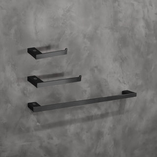 Sofia 3-Piece Bathroom Hardware Set in Matte Black