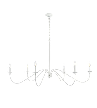 Rohan 60 inch chandelier in White