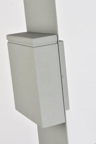 Raine Integrated LED wall sconce  in silver