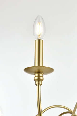 Rohan 54 inch chandelier in Brass