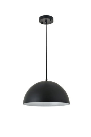 Forte 1 light black Pendant