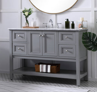 48 in. Single bathroom vanity set in Grey