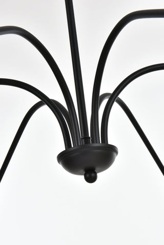 Rohan 60 inch chandelier in Matte Black