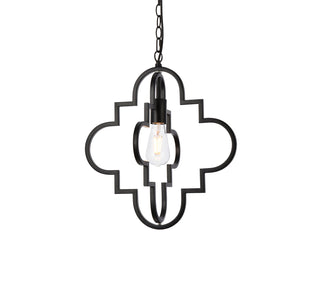 Sandara 1 light pendant in black