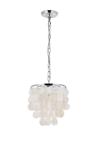 Selene 1 light Chrome Pendant