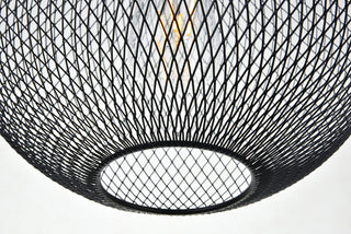 Keller 1 Light Black Pendant