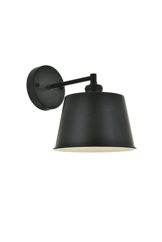 Nota 1 light black Wall Sconce