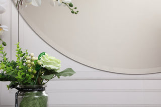 Gracin Round Mirror 42 inch Clear