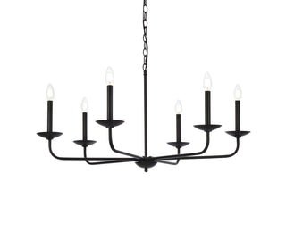 Cohen 36 inch pendant in black