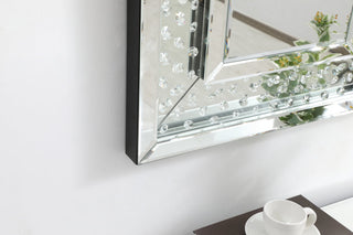 Sparkle collection crystal mirror 20 x 30 inch