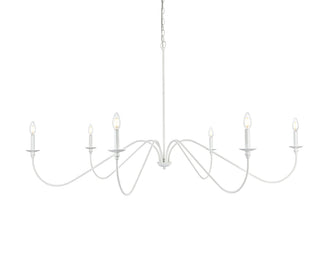 Rohan 60 inch chandelier in White