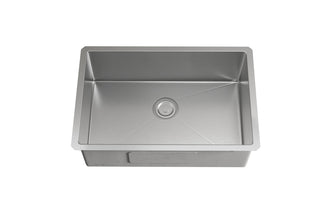 Stainless Steel undermount kitchen sink L27''x W18'' x H10"